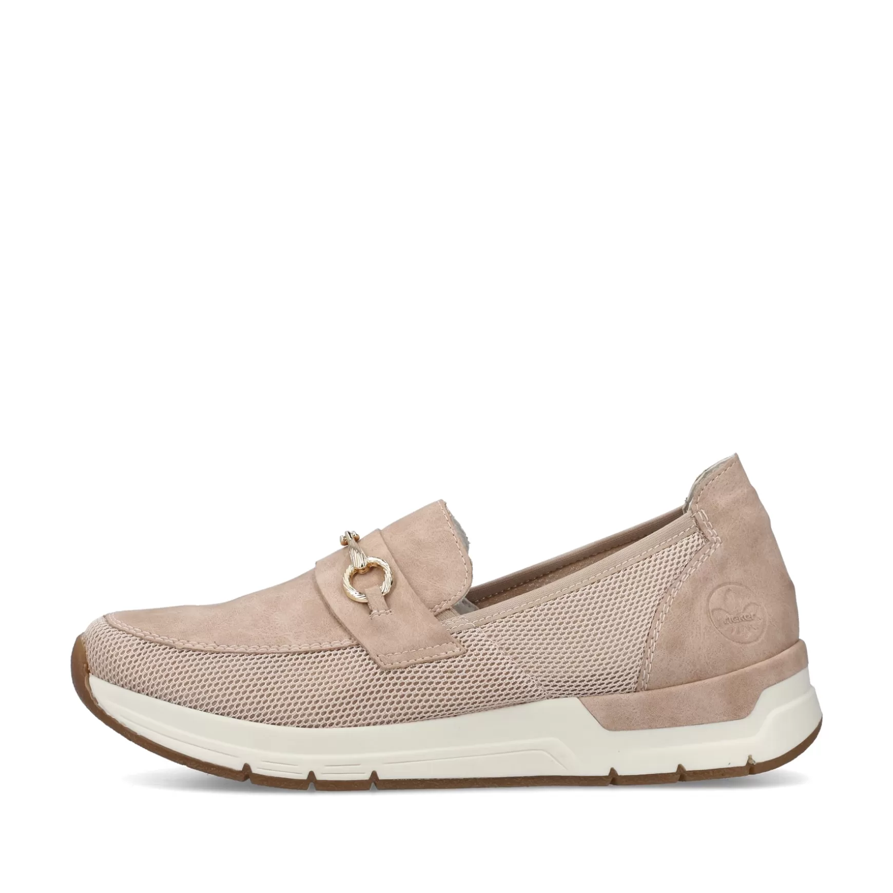 Damer Rieker Vegansk^ Dame Loafers Blod Pink