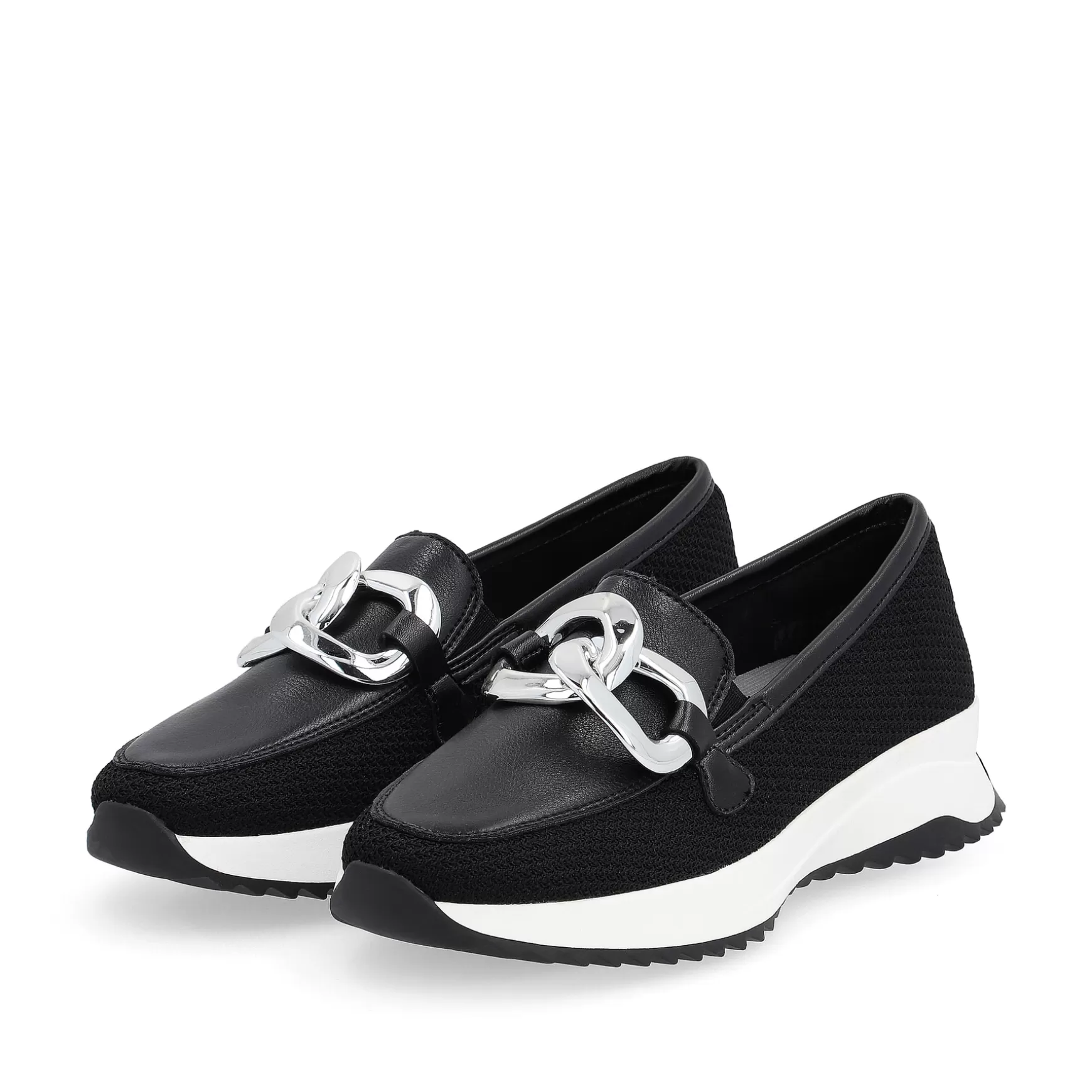 Damer Rieker Loafers Og Ballerinaer^ Dame Loafers Carbon