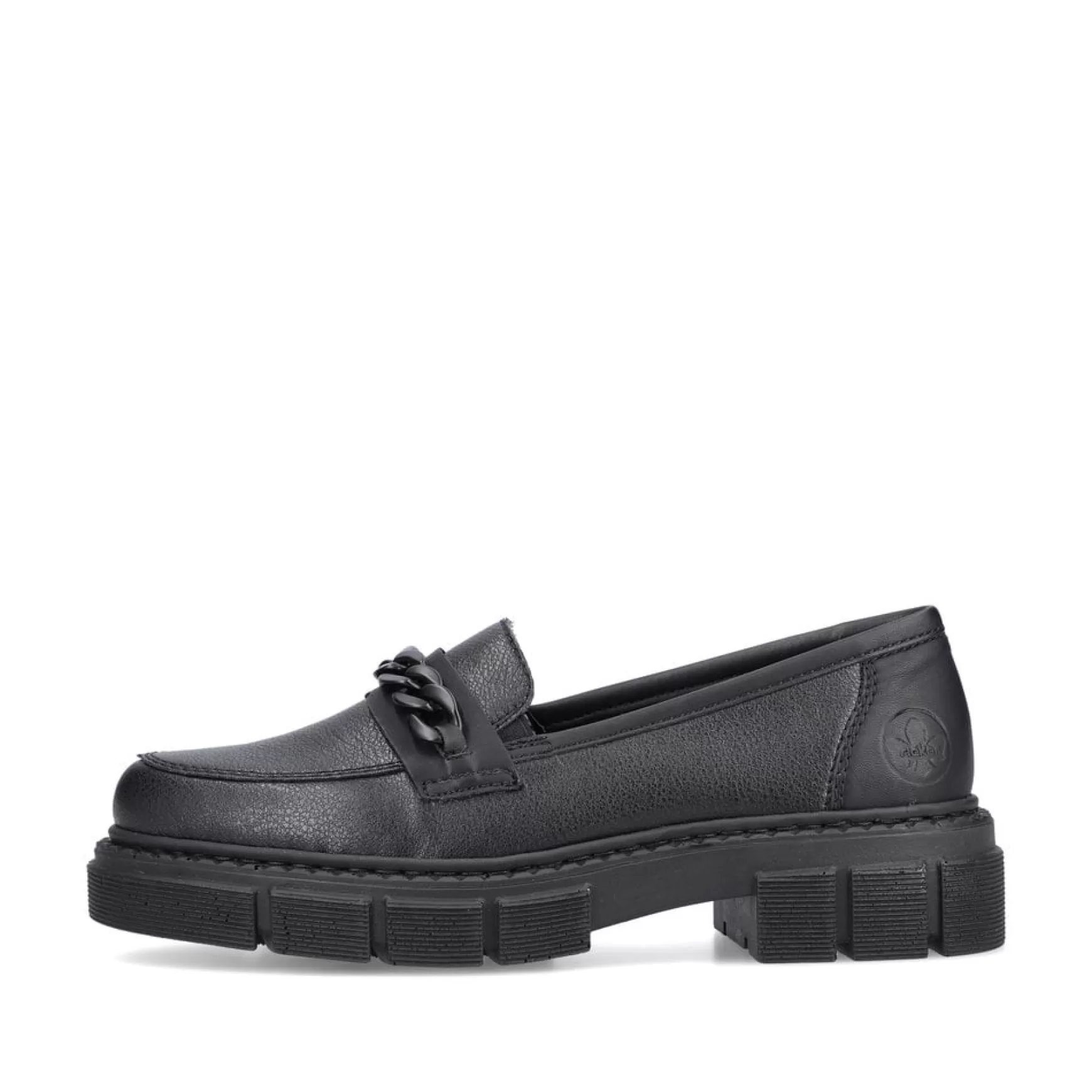 Damer Rieker Loafers Og Ballerinaer^ Dame Loafers Kulsort