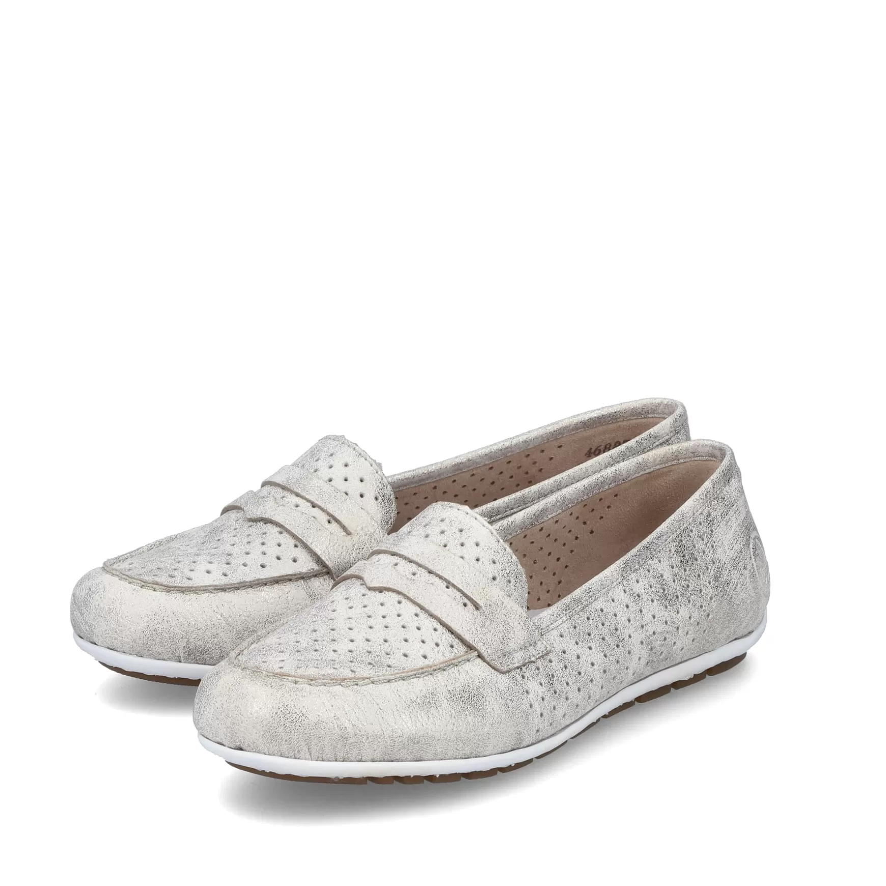 Mænd Rieker Business Sko^ Dame Loafers Lys Beige