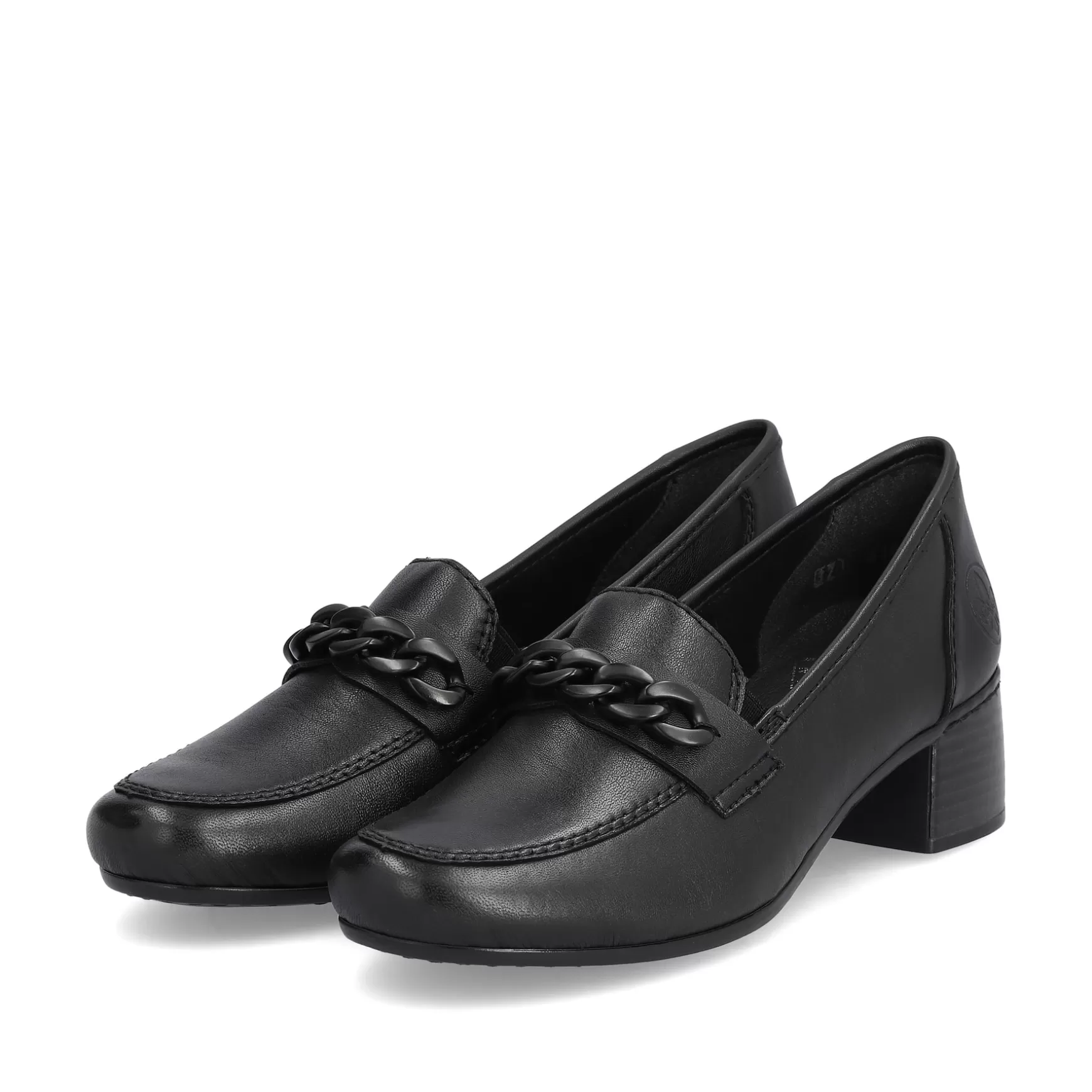 Mænd Rieker Business Sko^ Dame Loafers Midnight Black