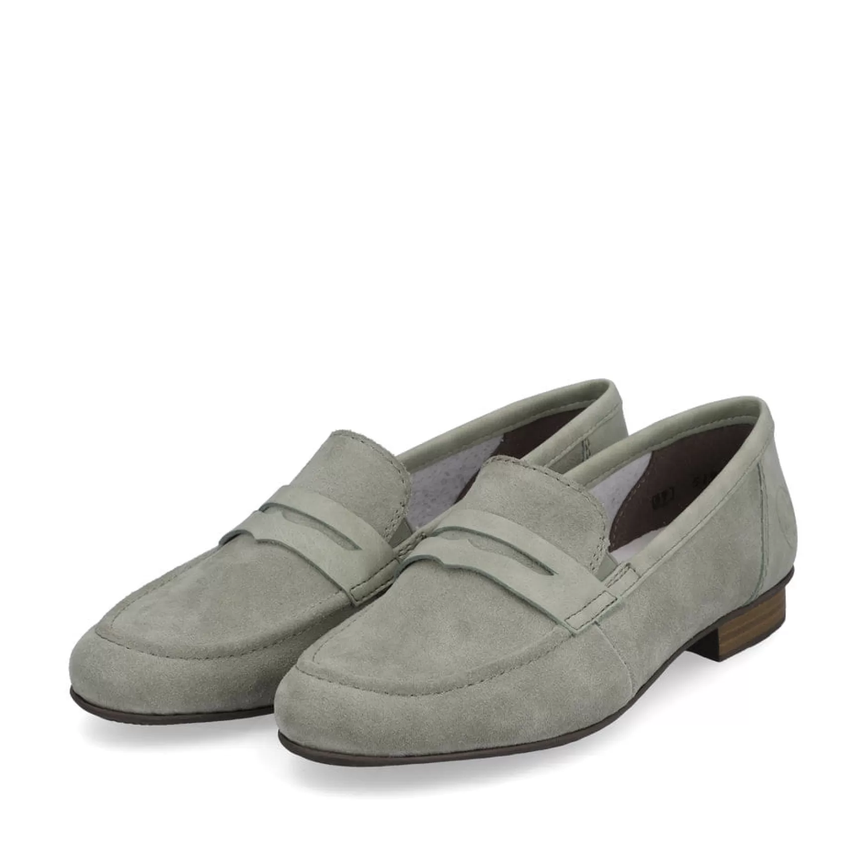 Damer Rieker Loafers Og Ballerinaer^ Dame Loafers Mintgron