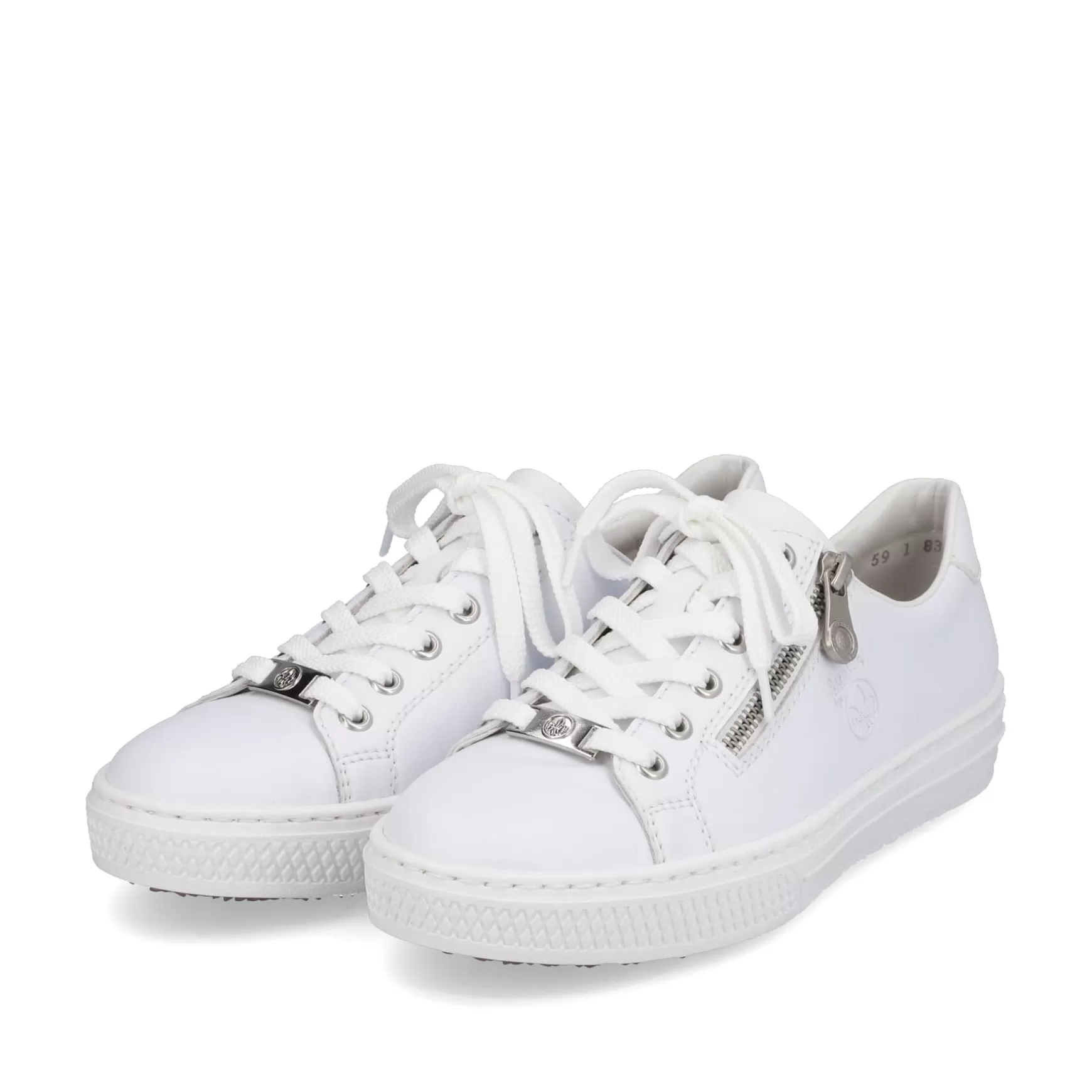 Damer Rieker Sneakers^ Dame Sneaker Lav Edelweis