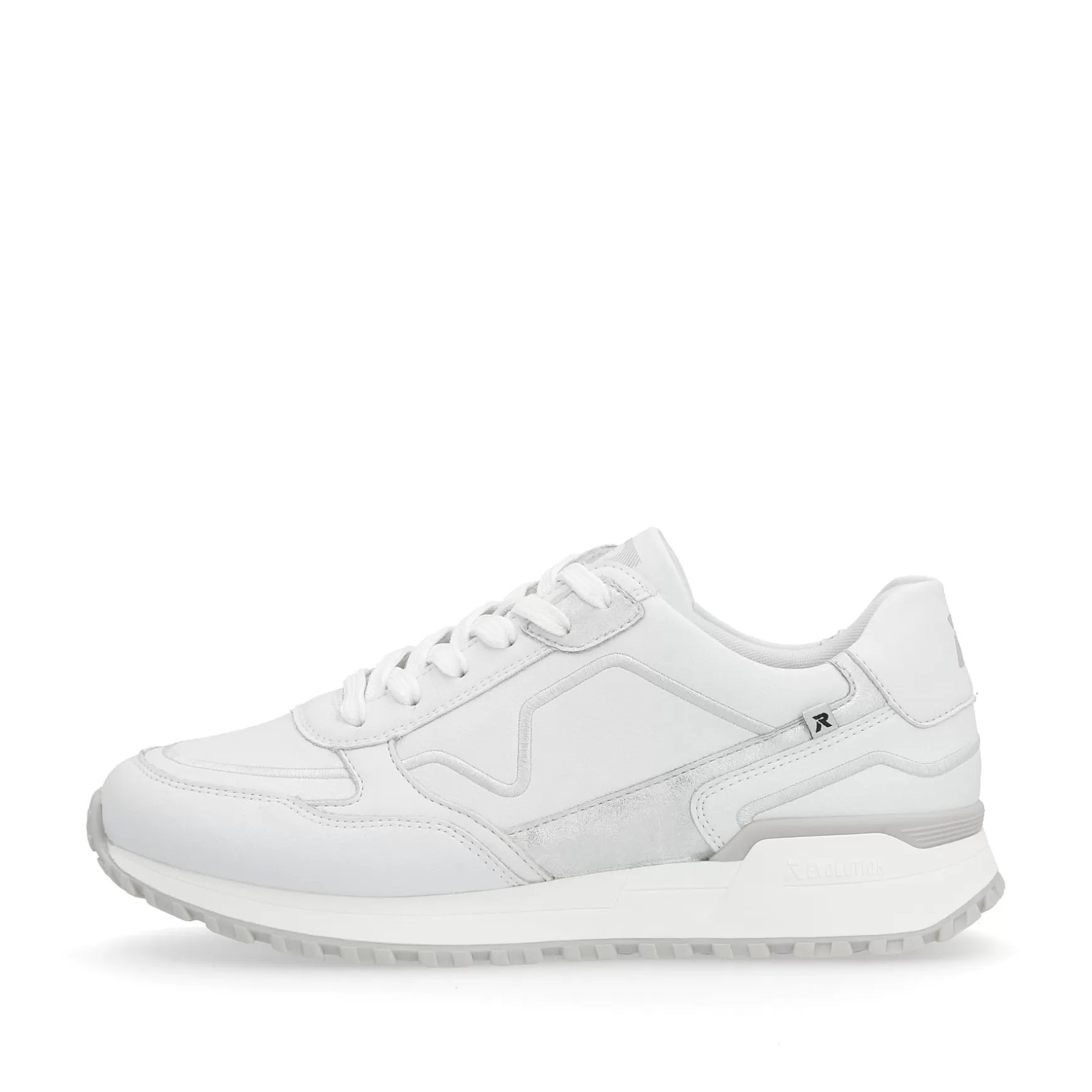 Damer Rieker Sneakers^ Dame Sneaker Lav Snehvid