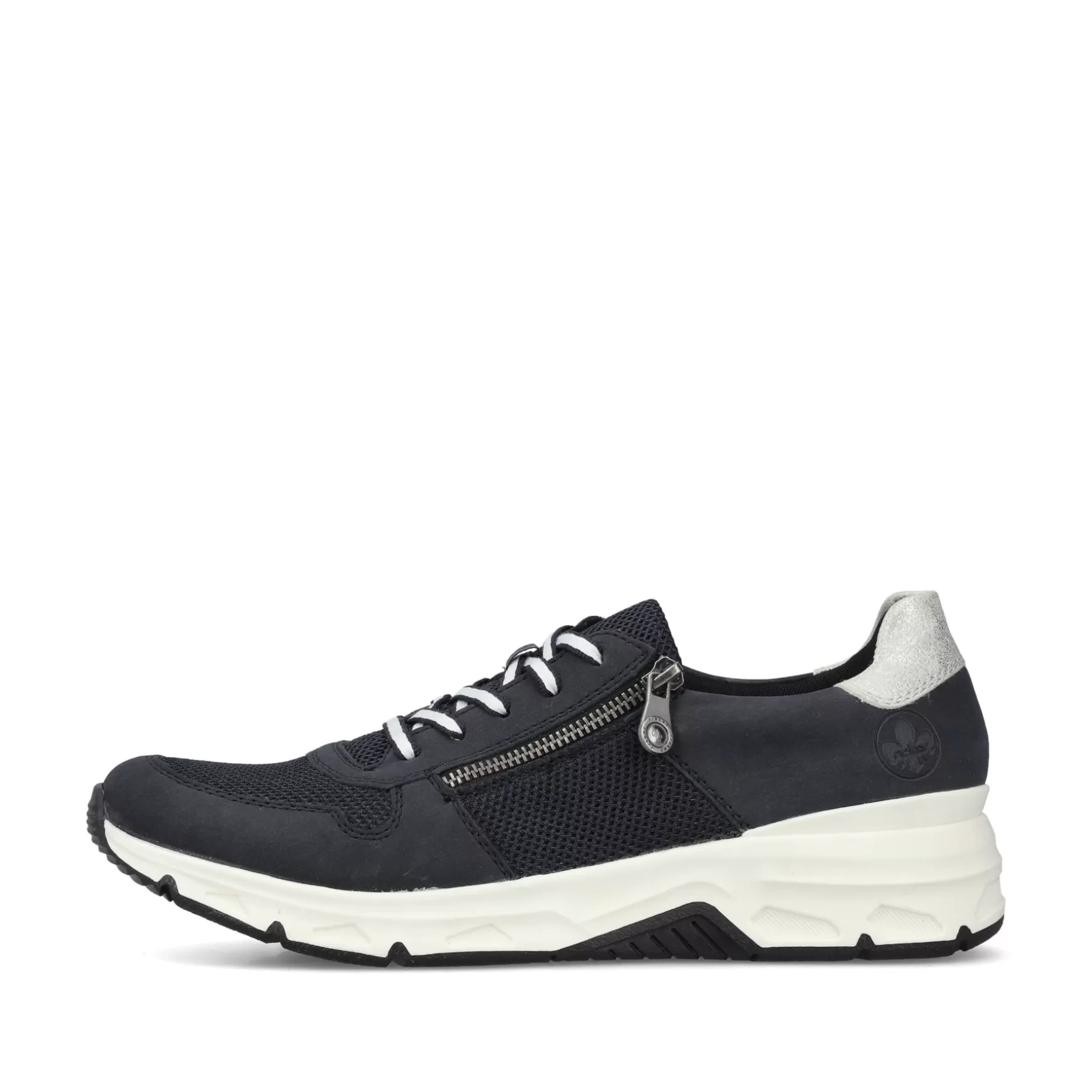 Damer Rieker Sneakers^ Dame Sneaker Lav Stal Bla