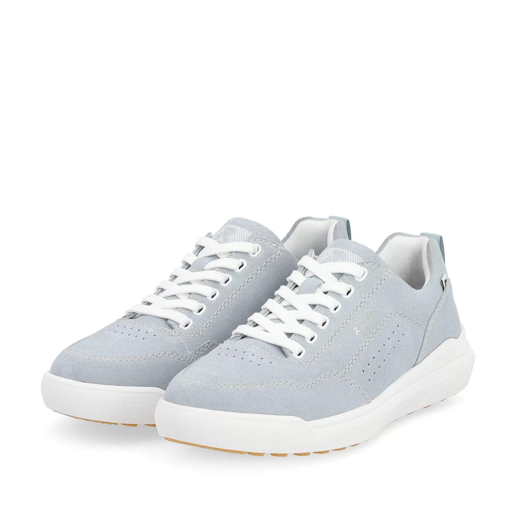 Damer Rieker Sneakers^ Dame Sneaker Lav Stal Bla