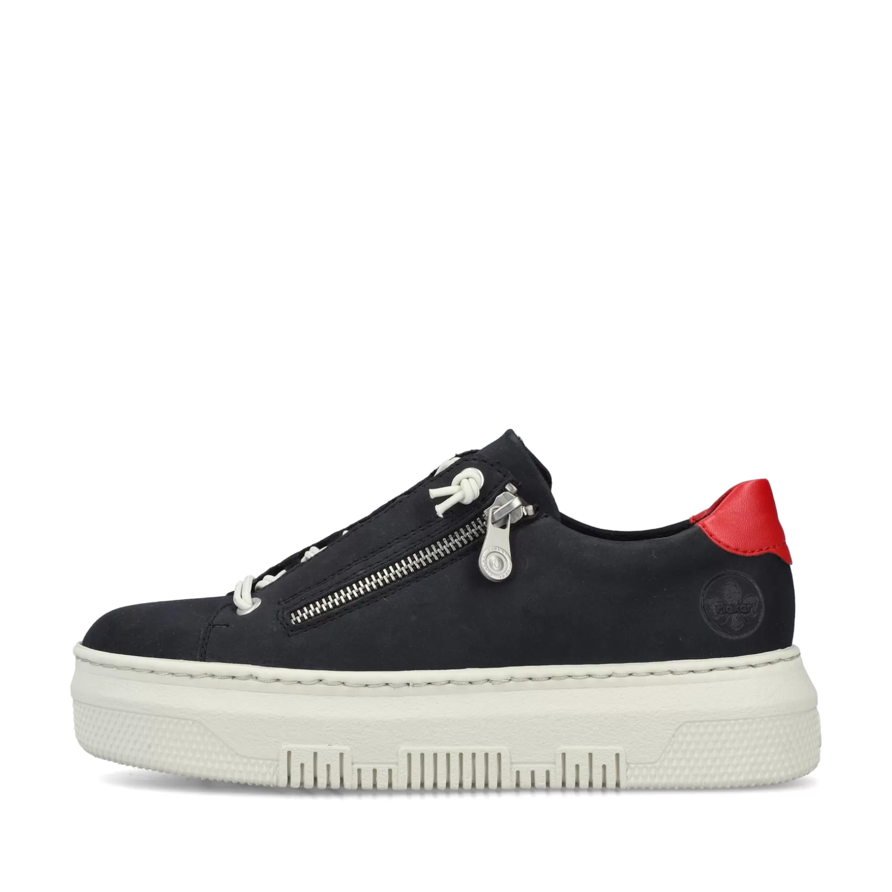 Damer Rieker Sneakers^ Dame Sneaker Lav Stal Bla