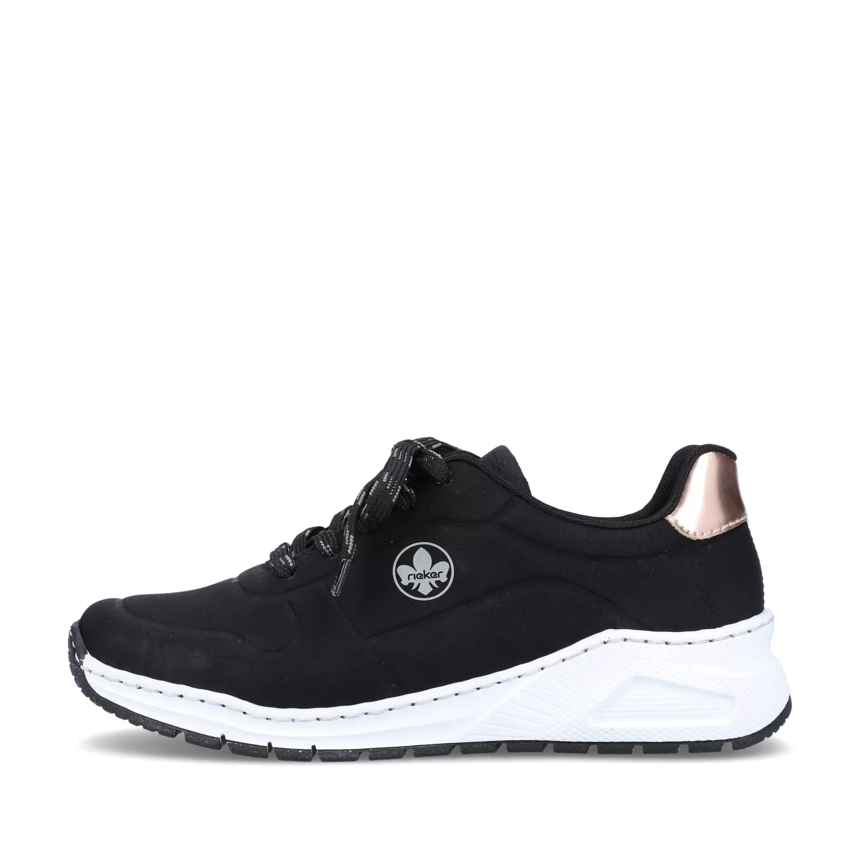 Damer Rieker Sneakers^ Dame Sneaker Low Night Sort