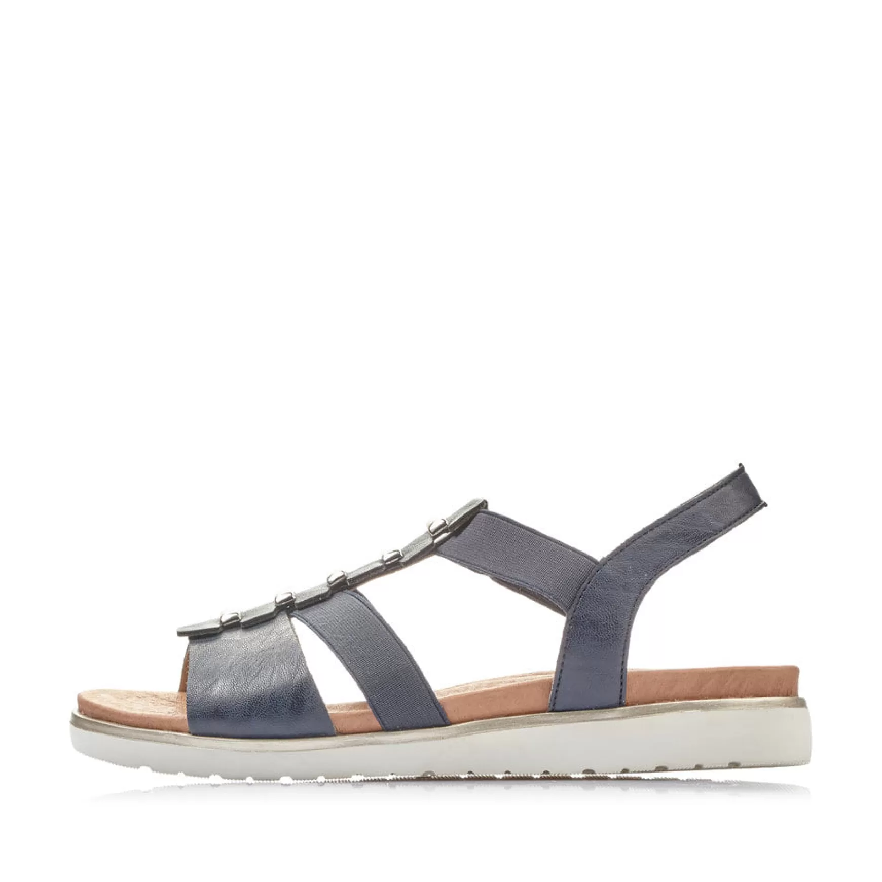 Damer Rieker Sandaler Og Sandaler^ Damesandaler Med Stropper Marinebla