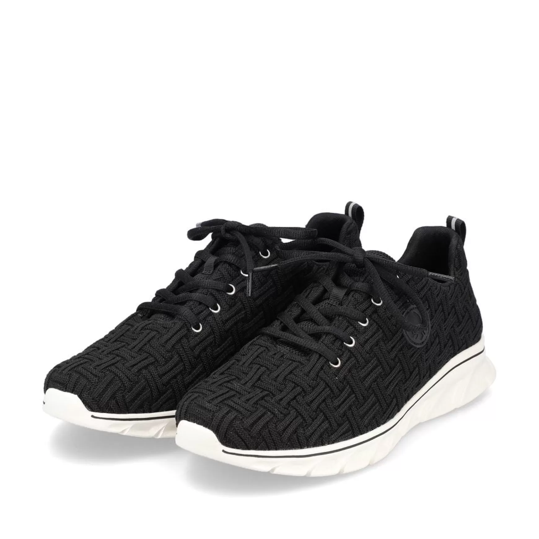 Damer Rieker Sneakers^ Damesneaker Lav Dyb Sort