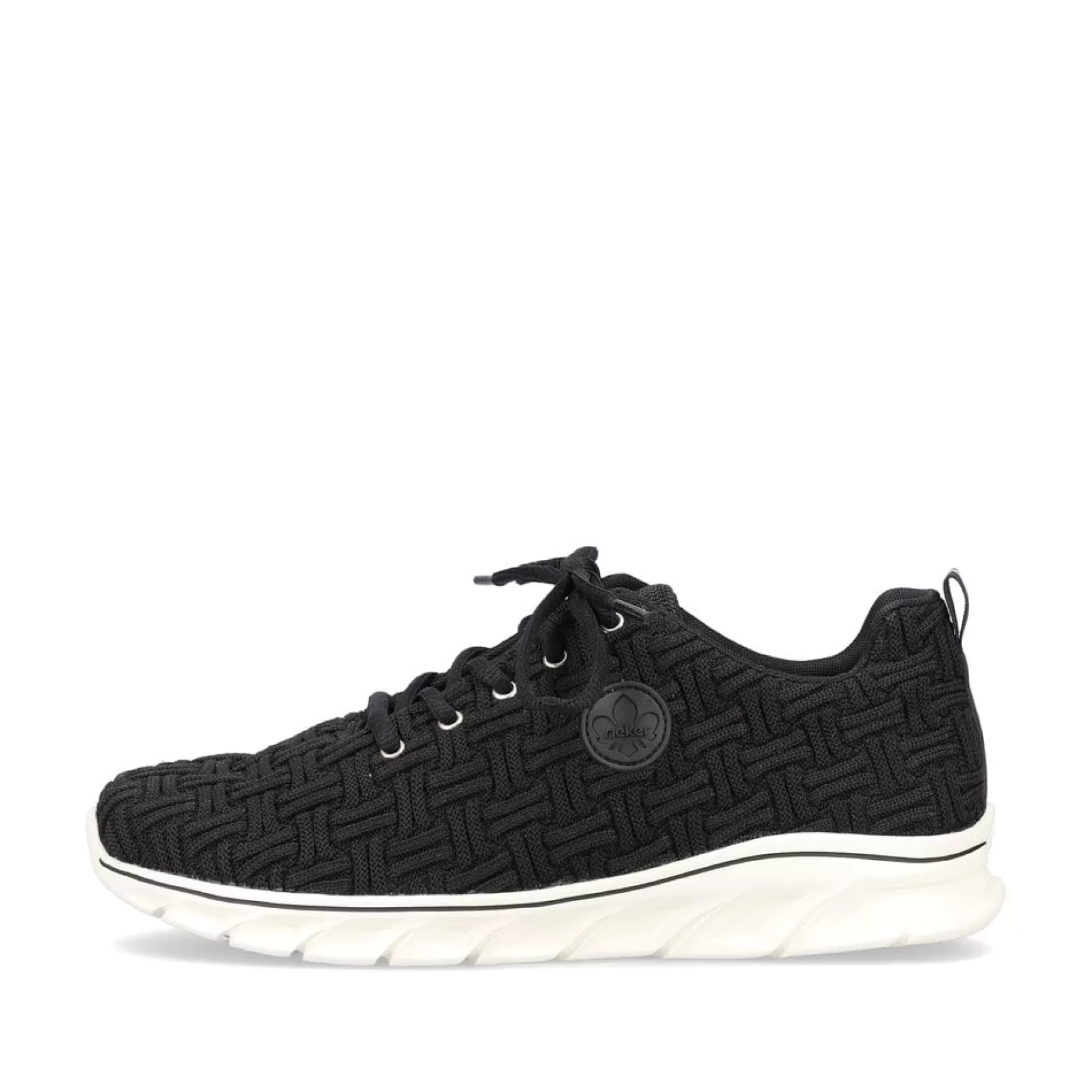 Damer Rieker Sneakers^ Damesneaker Lav Dyb Sort