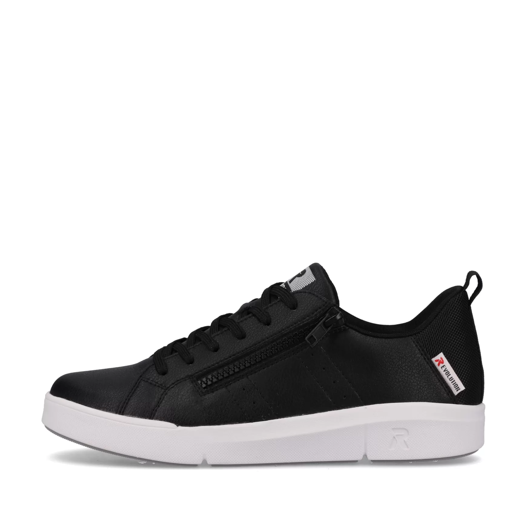 Damer Rieker Sneakers^ Damesneaker Lav Dyb Sort