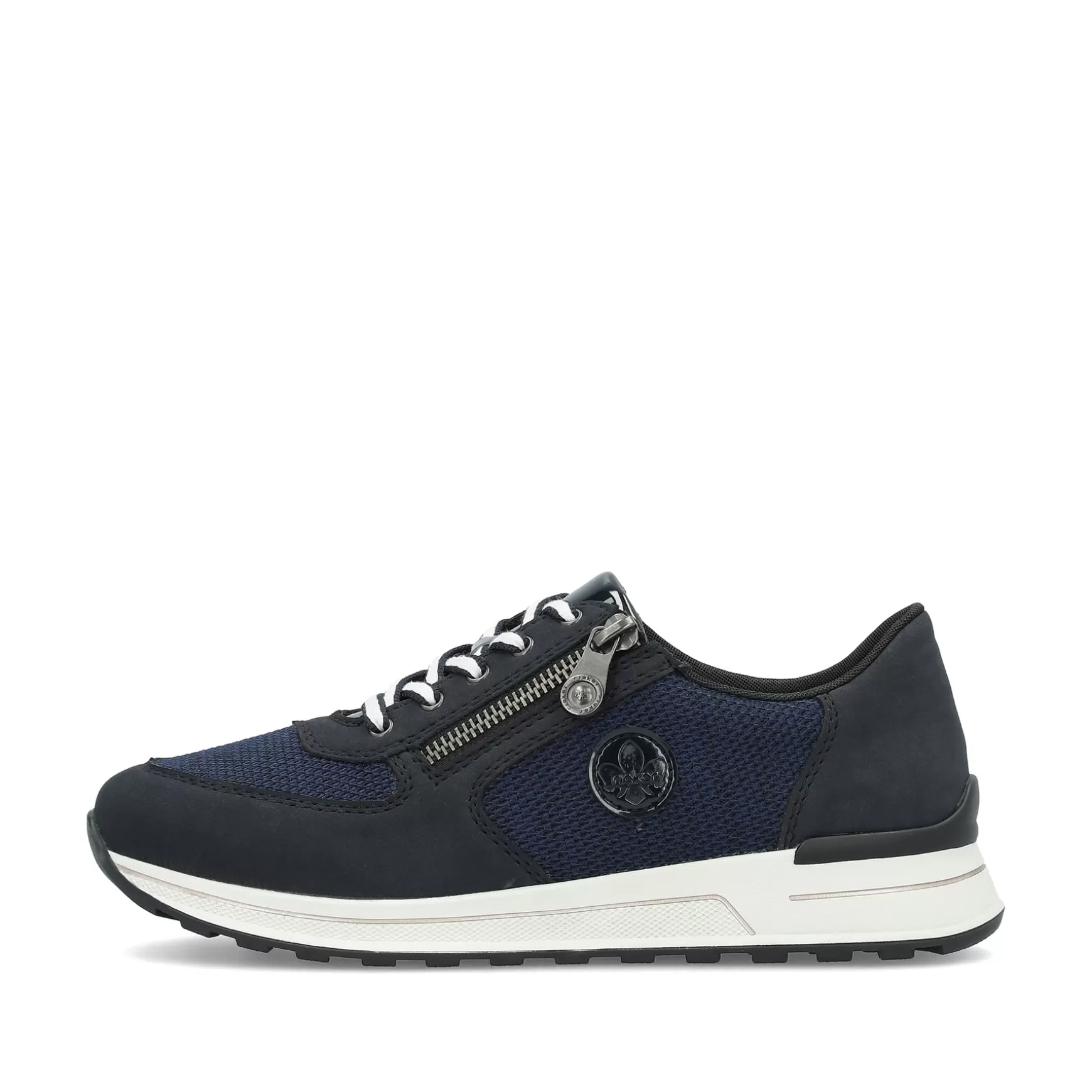 Damer Rieker Sneakers^ Damesneaker Lav Marinebla