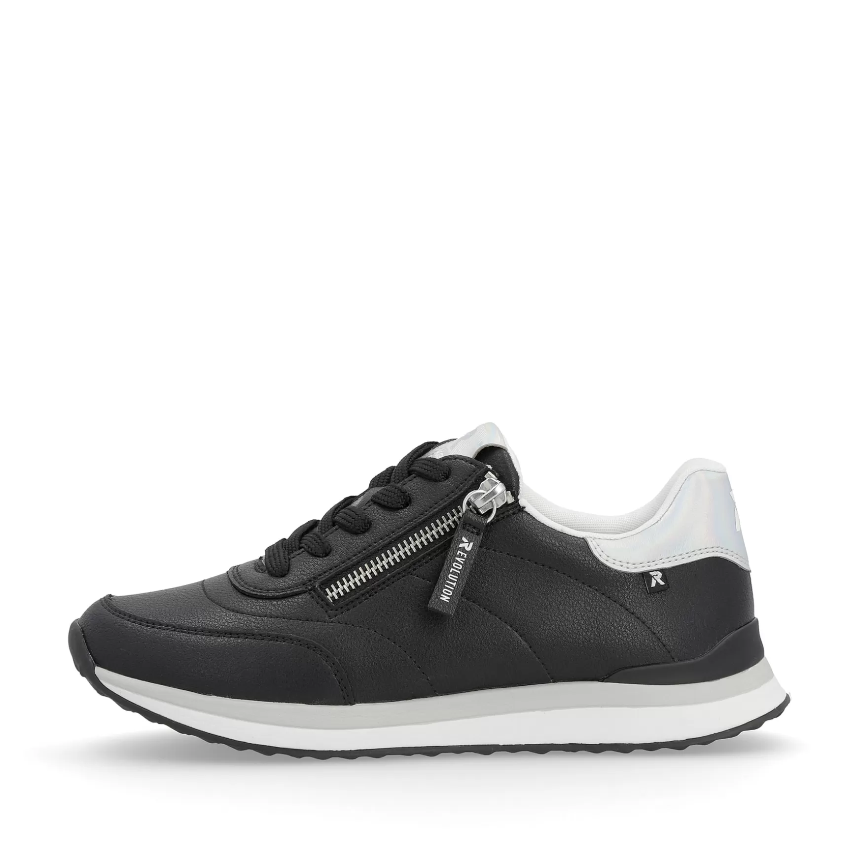 Damer Rieker Sneakers^ Damesneaker Lav Urban Sort