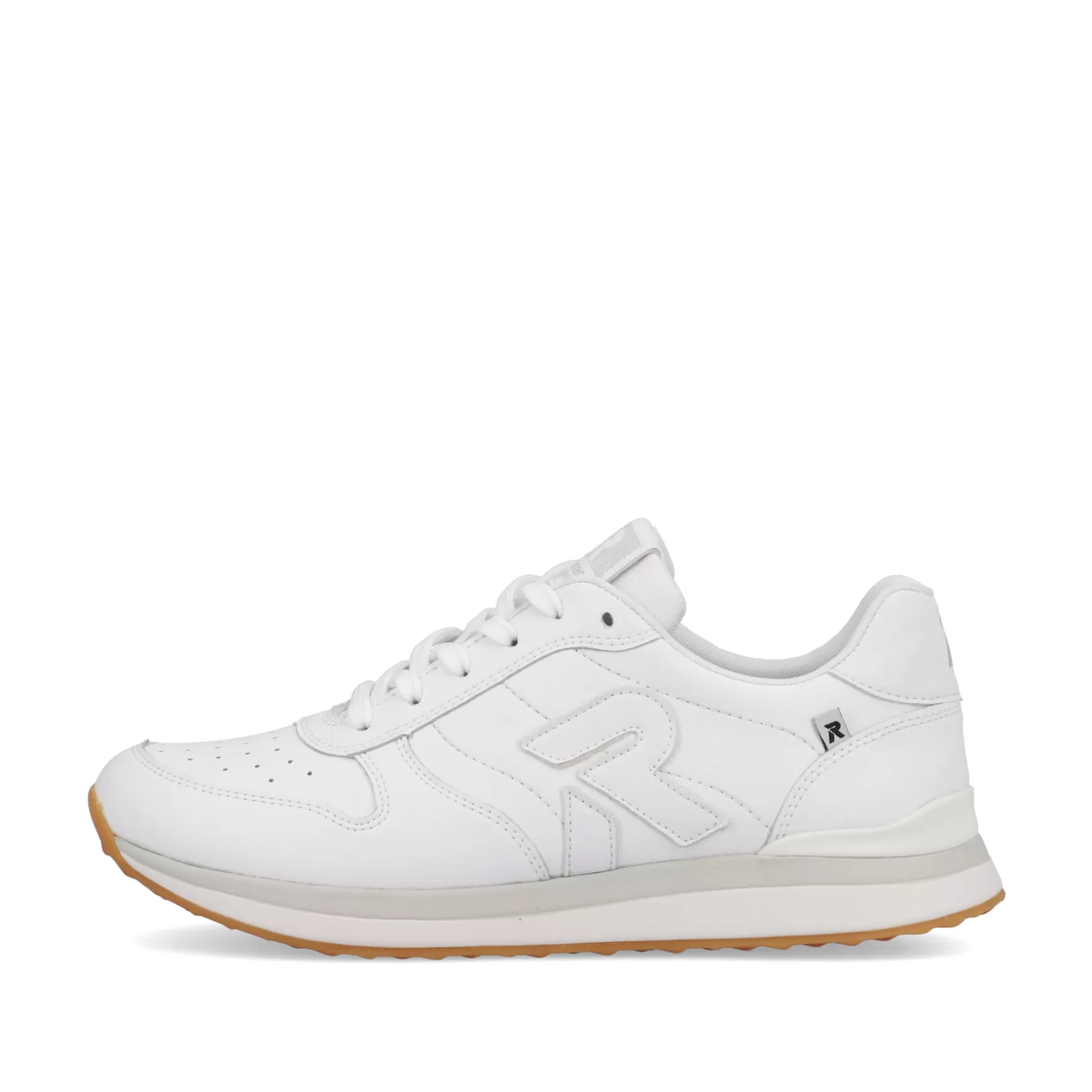 Damer Rieker Sneakers^ Damesneaker Low Frost White