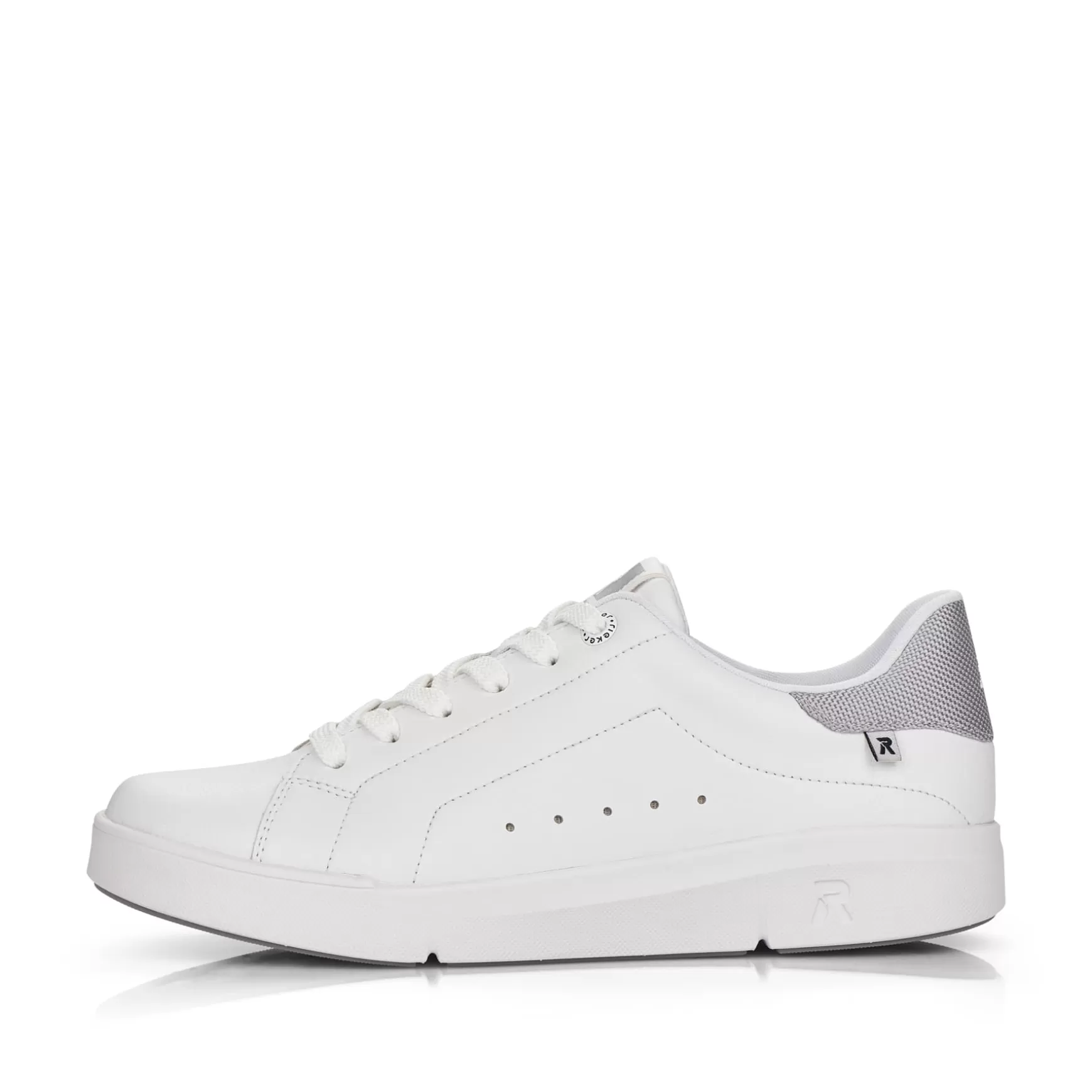 Damer Rieker Sneakers^ Damesneaker Low Frost White