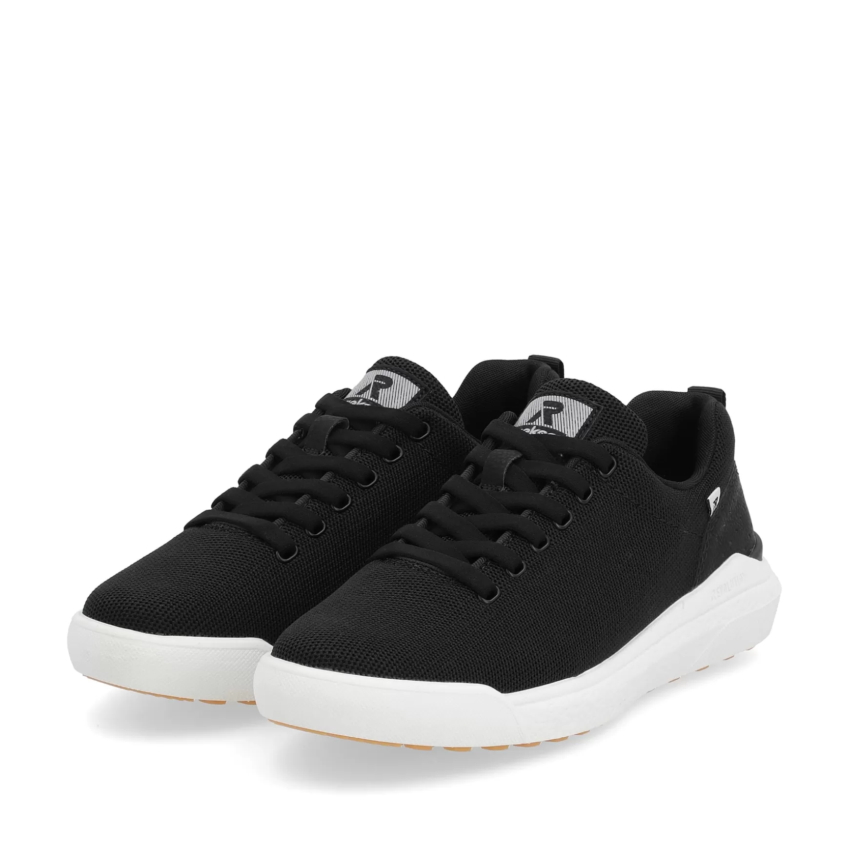 Damer Rieker Sneakers^ Damesneaker Low Night Black