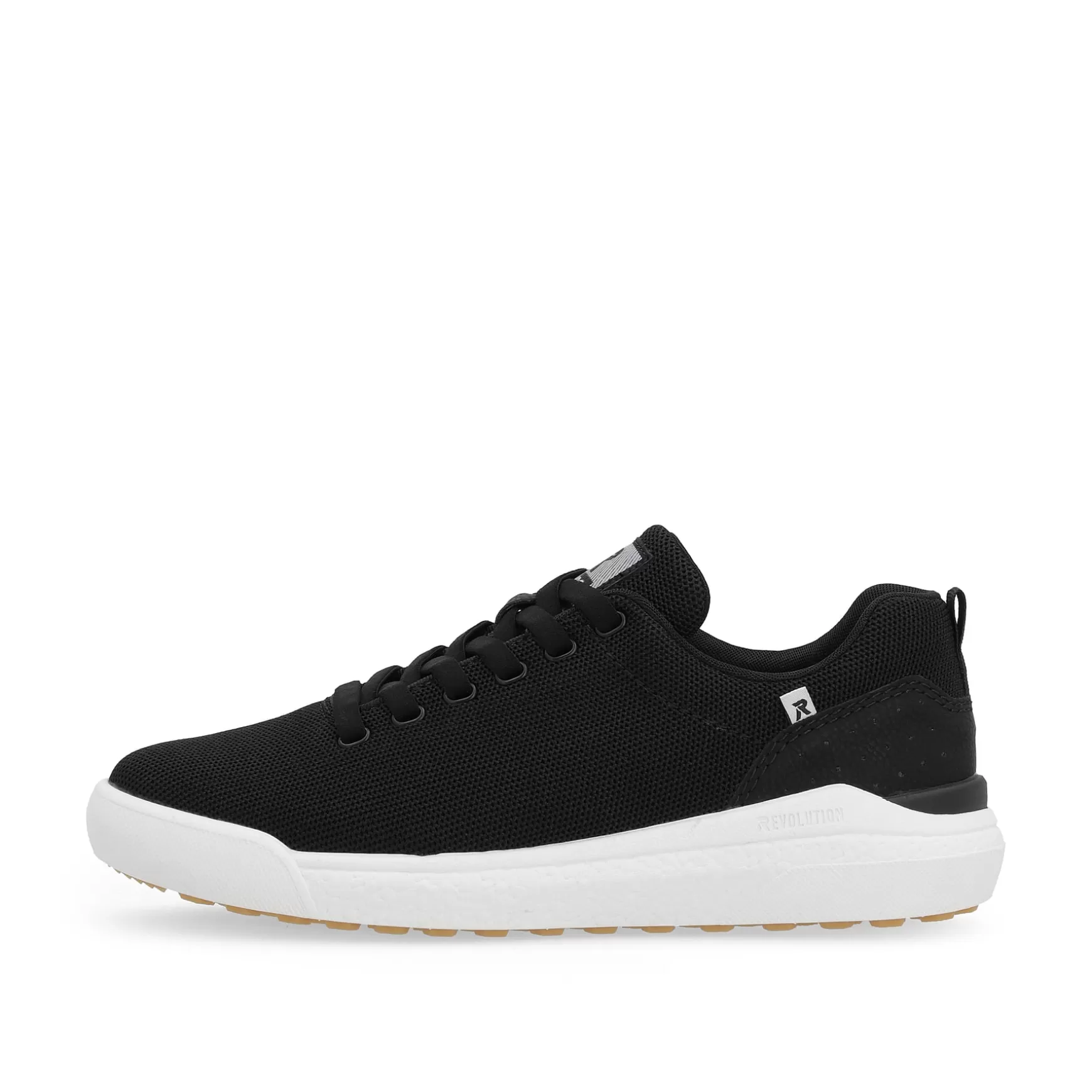 Damer Rieker Sneakers^ Damesneaker Low Night Black