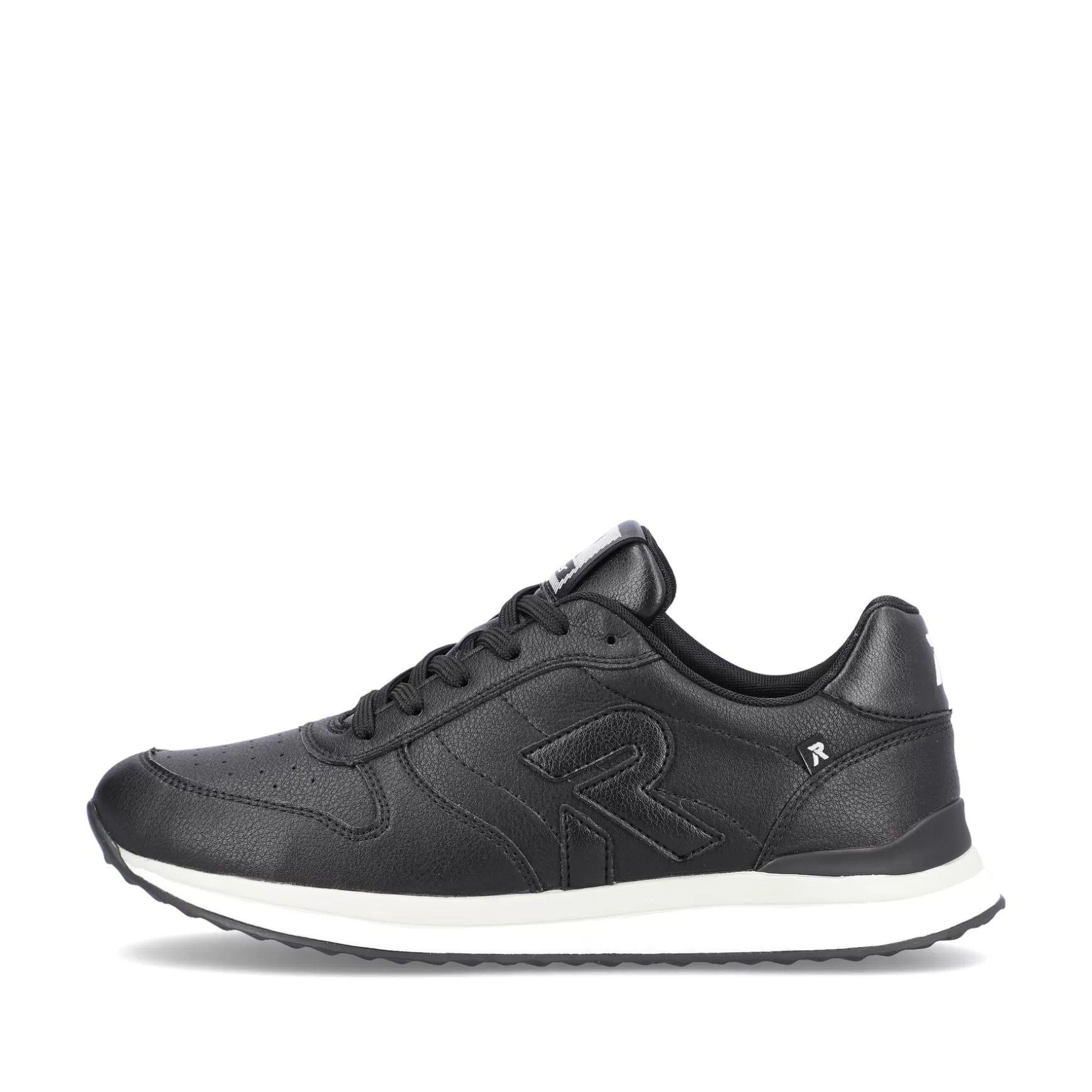 Damer Rieker Sneakers^ Damesneaker Low Night Black