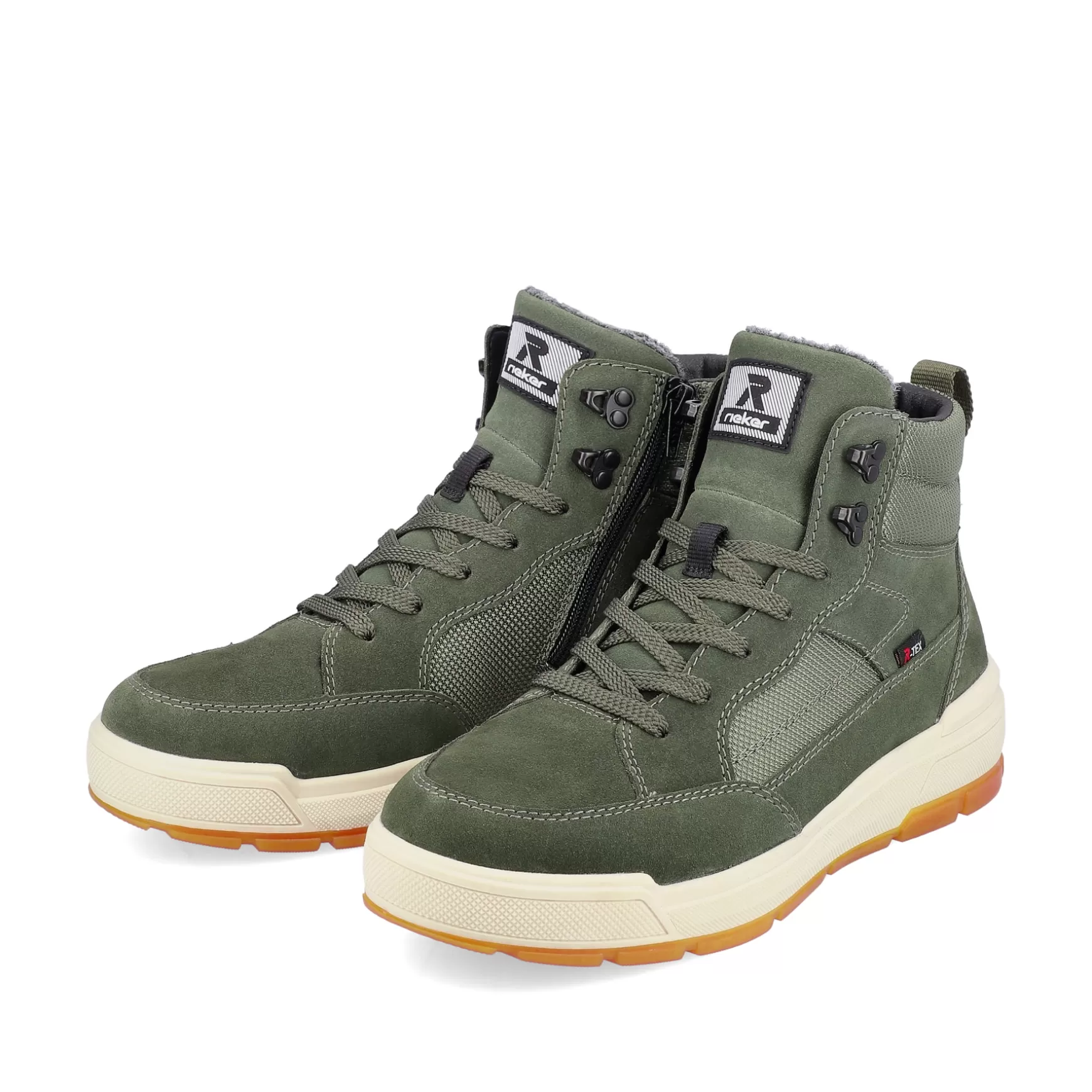 Mænd Rieker Sneakers^ Herre Sneaker High Khaki Gron