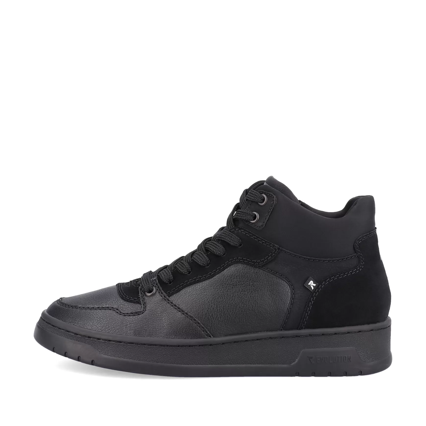 Mænd Rieker Sneakers^ Herre Sneaker High Steel Sort