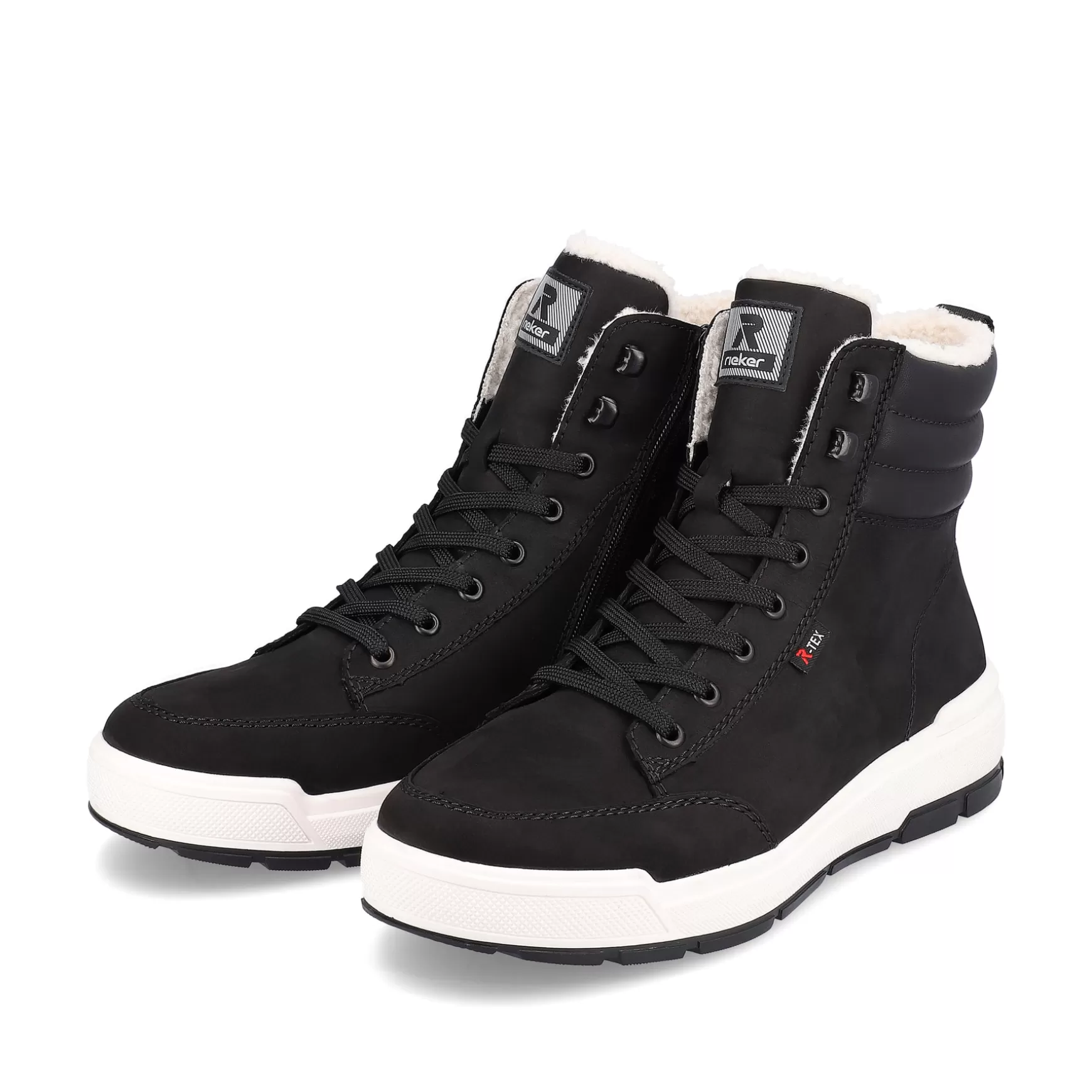 Mænd Rieker Sneakers^ Herre Sneaker High Steel Sort