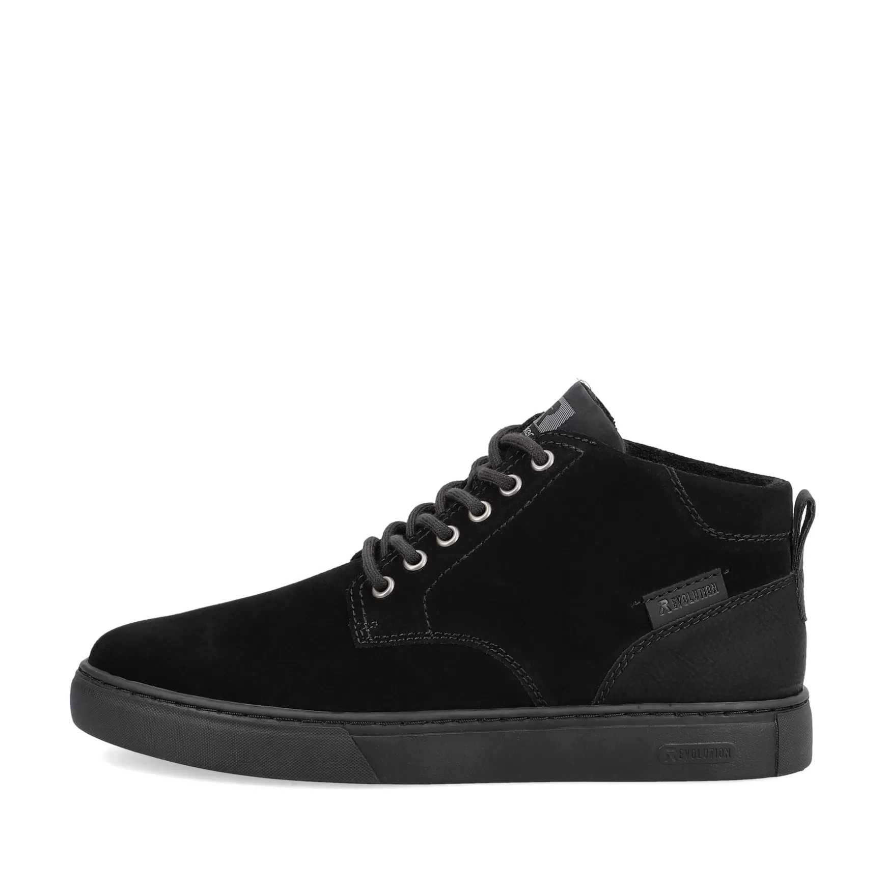 Mænd Rieker Sneakers^ Herre Sneaker High Steel Sort