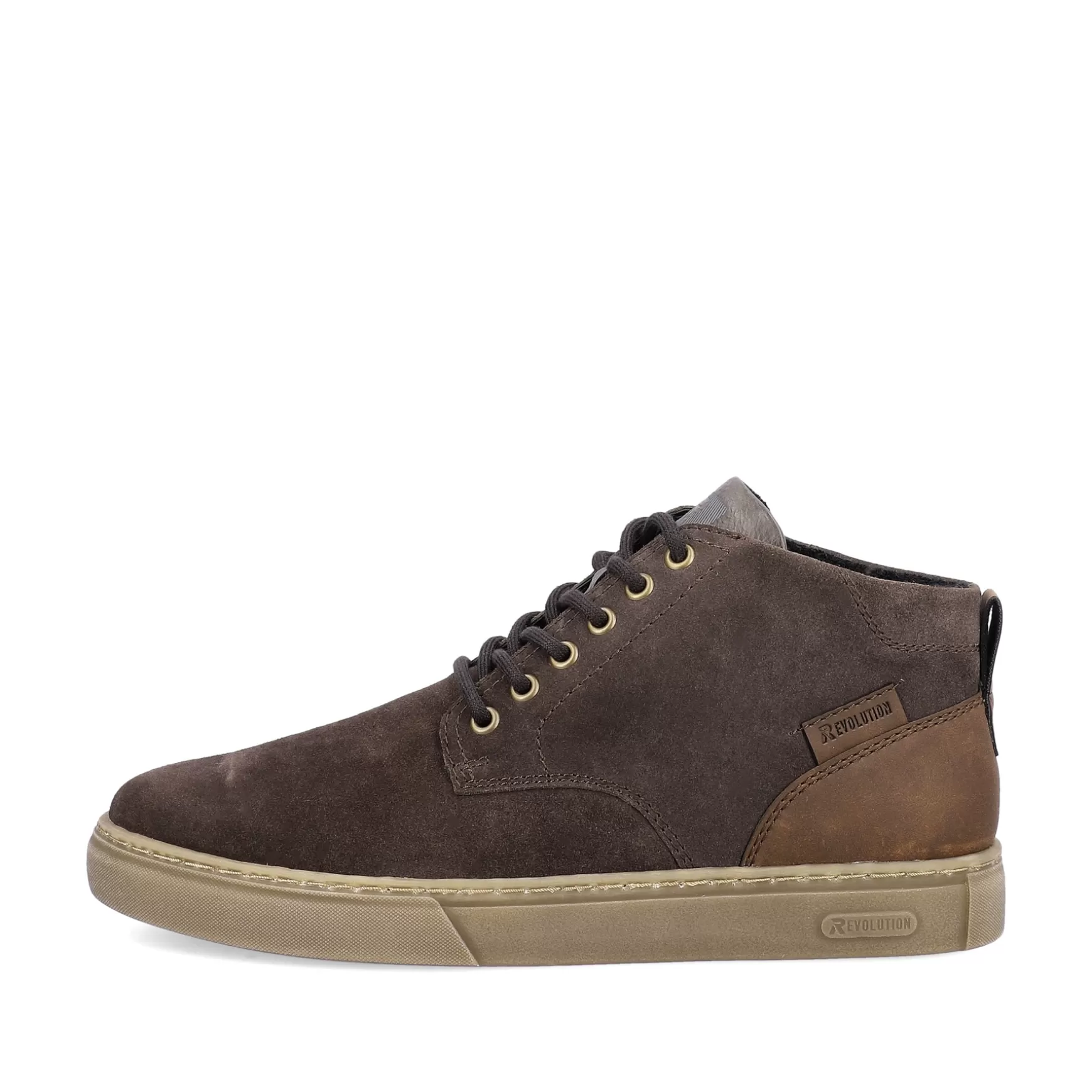 Mænd Rieker Sneakers^ Herresneaker Hoj Stovet Gra