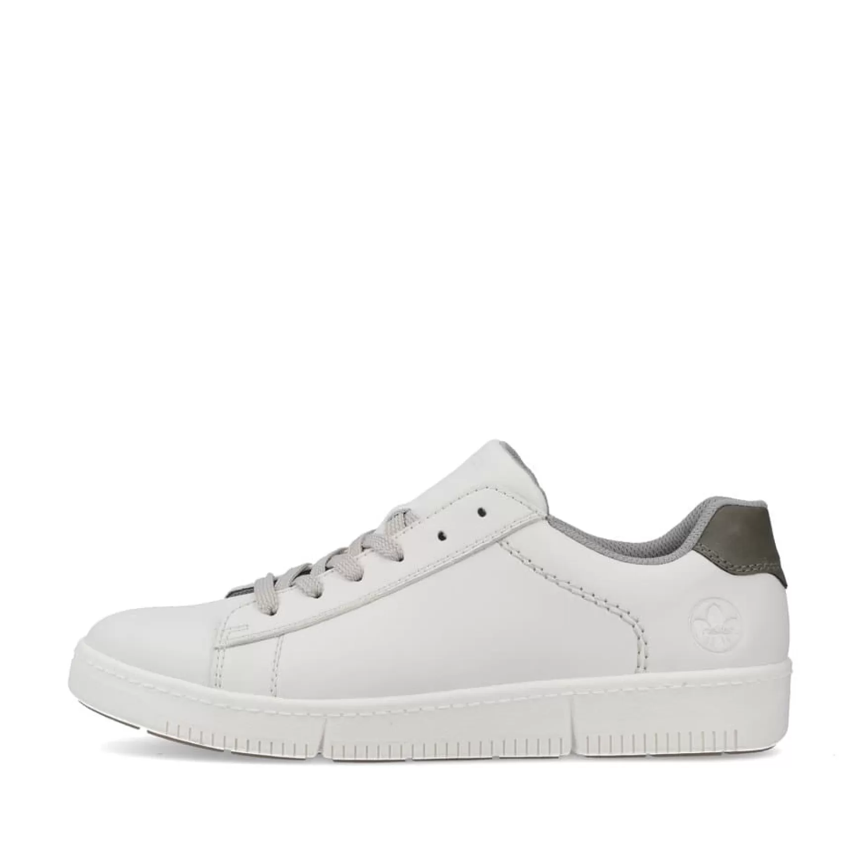 Mænd Rieker Sneakers^ Herresneaker Lav Creme Hvid