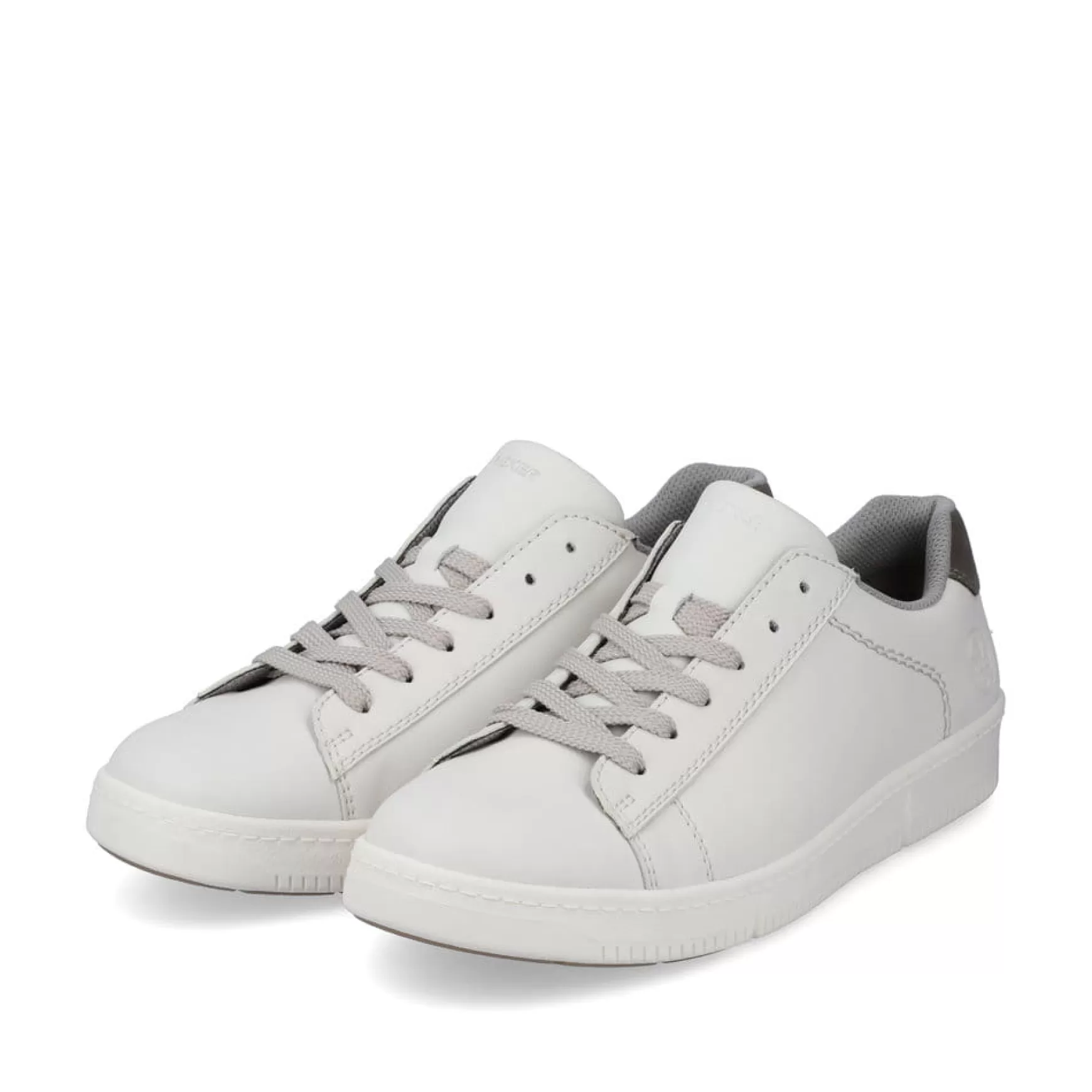 Mænd Rieker Sneakers^ Herresneaker Lav Creme Hvid