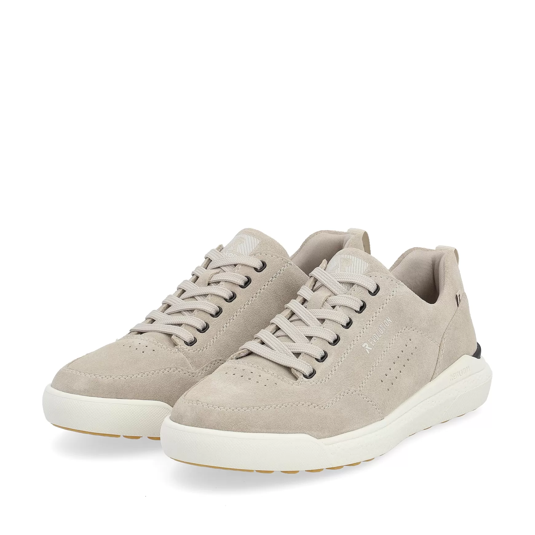 Mænd Rieker Sneakers^ Herresneaker Lav Lys Beige