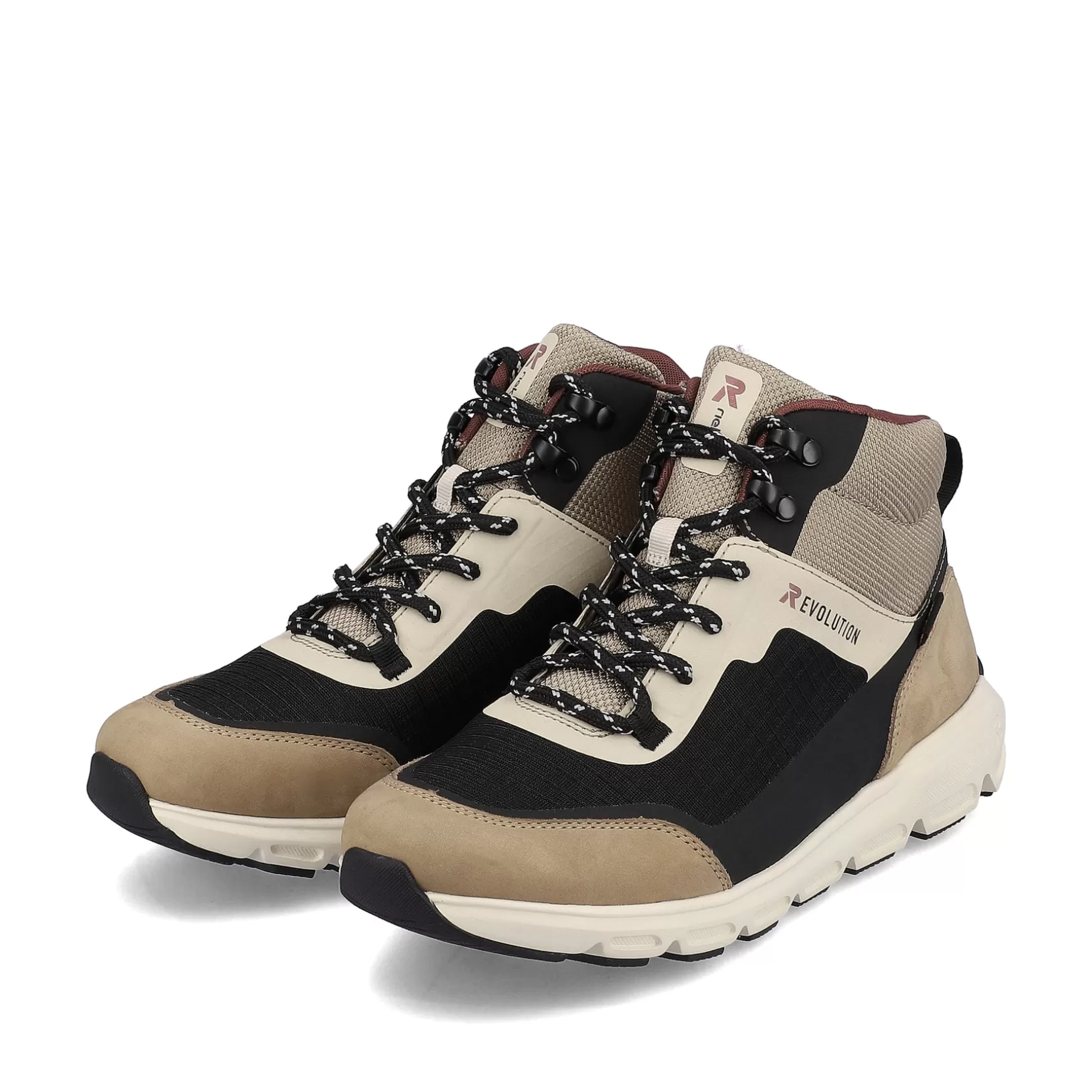 Damer Rieker Sneakers^ High-Top Sneakers Til Kvinder Hazel-Wood Black