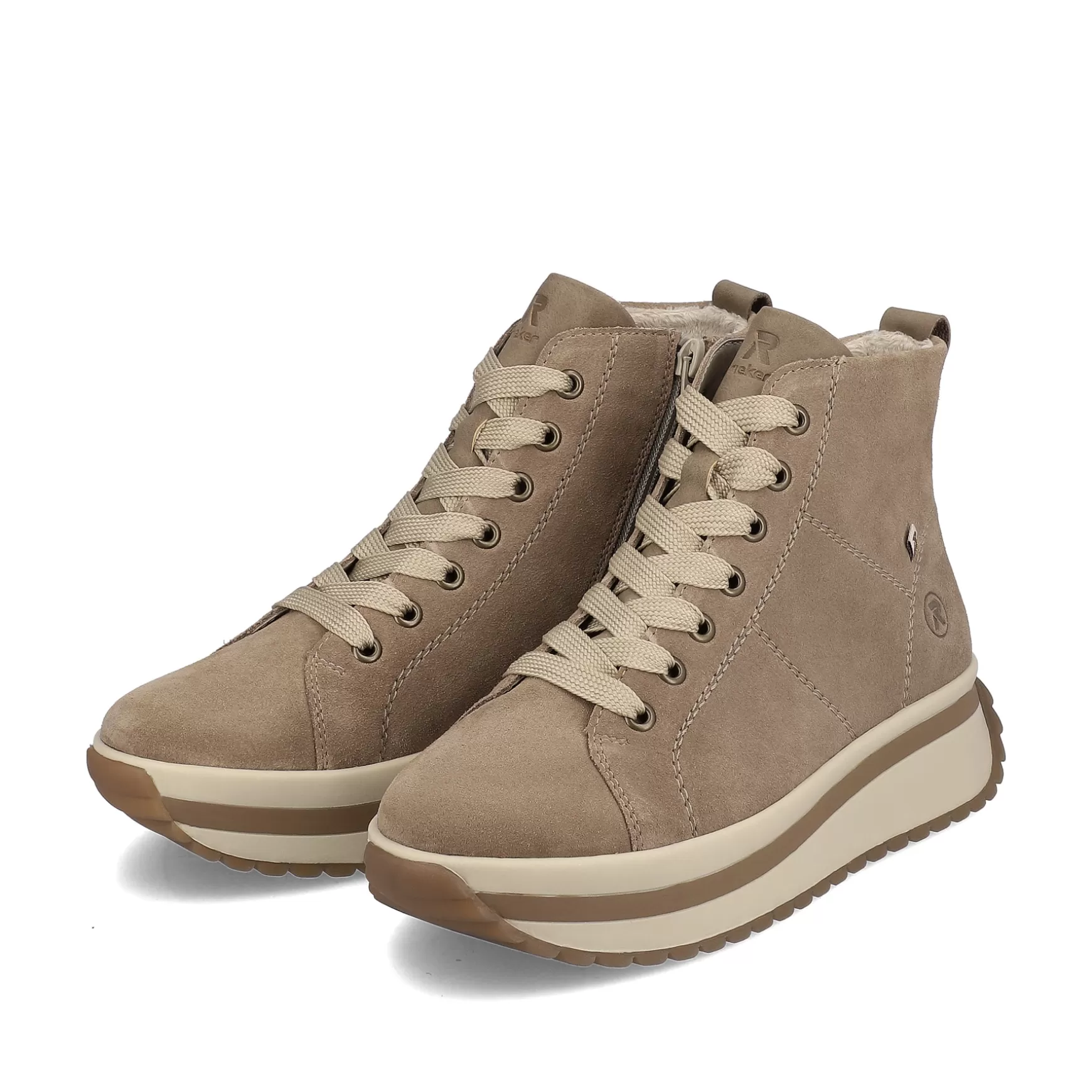 Damer Rieker Sneakers^ Hoje Sneaker Til Kvinder Hazel Wood