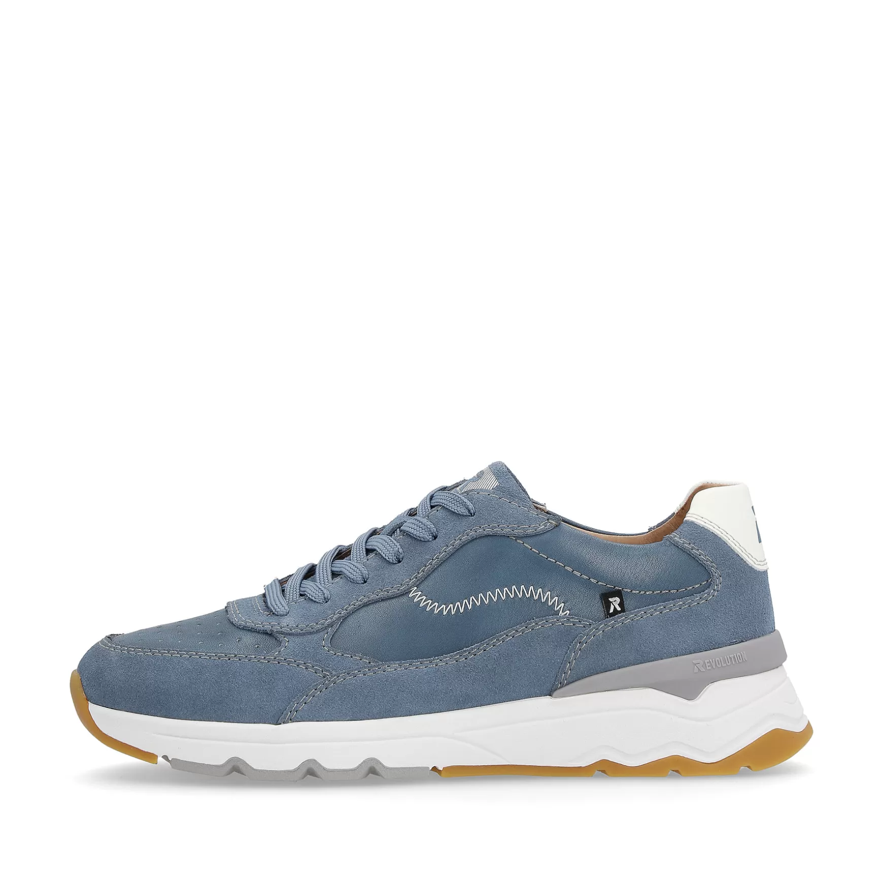 Mænd Rieker Sneakers^ Lave Sneakers Til Mænd Ocean Blue