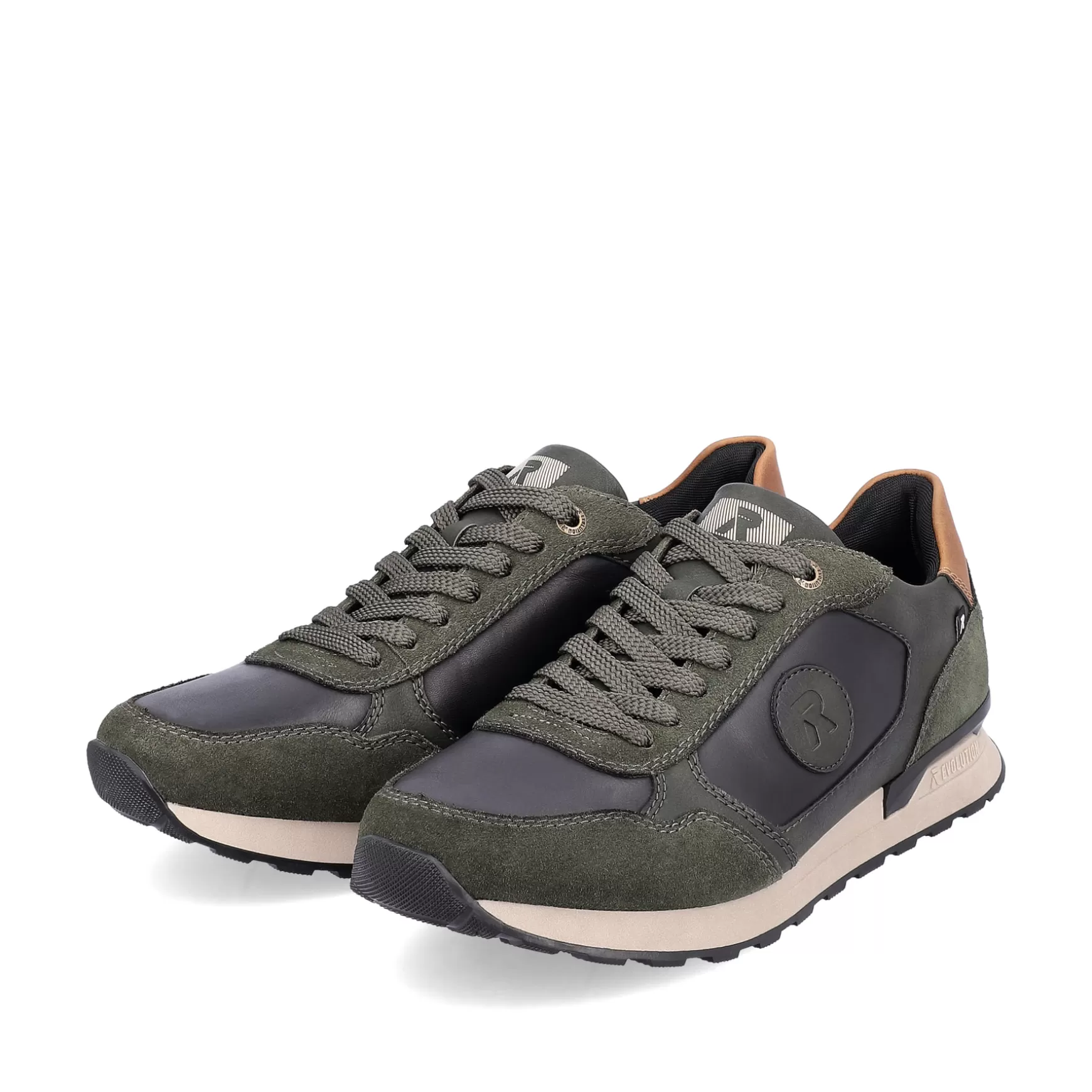 Mænd Rieker Sneakers^ Sneaker Til Mænd Low Rainforest Green